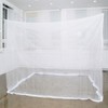 Pine Scented Square Mosquito Net (Domestic Fabric) for Indoor, Outdoor, Camping Special (White)