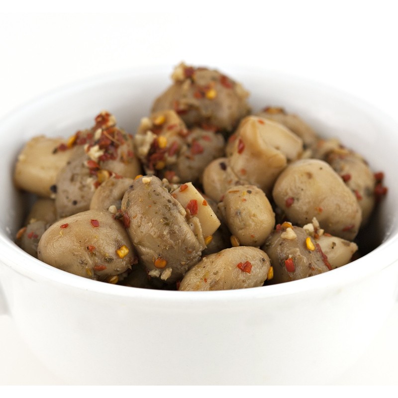 Jake & Amos® Hot Garlic Mushrooms 16 oz. (3 Jars)