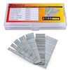 Breezliy 2100 PCS Brad Nails 7 Sizes multi-Length Galvanized Straight