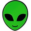 PinMart Green Alien Head Sci-Fi Enamel Lapel Pin – 1