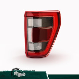 LIULANGXY Tail Light Assembly W/Blind Spots Compatible with 2021 2022 2023 Ford F150 F-150 LED Rear Brake Lamp, Black Housing, Replaces# ML3Z13404D ML3Z-13404-D NL34-13B504-CA(Right Passenger Side)