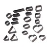 20PCS Leather Die Cutter Round Quadrate Hearts Leather Cutting Dies
