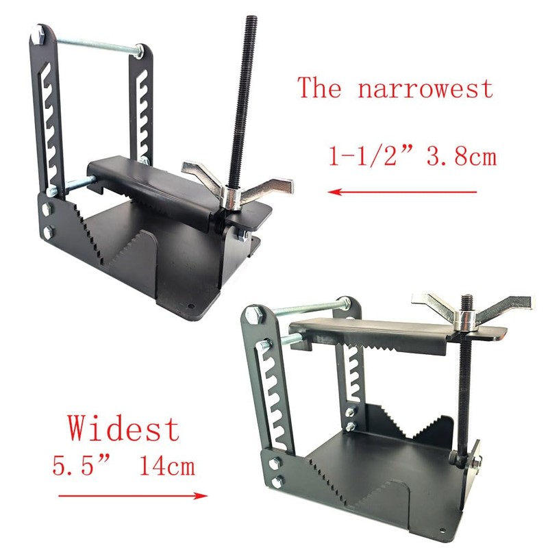 Lumberjack Tools Log Lock/Pipe Table Vice Work Bench/XL Log Holder,