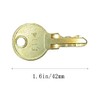 12PCS E114 Key for Toilet Paper Dispensers,E114 Paper Towel Key