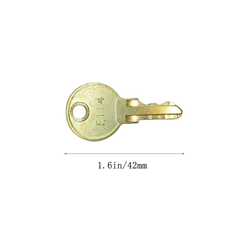 12PCS E114 Key for Toilet Paper Dispensers,E114 Paper Towel Key