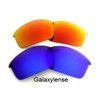 Galaxy Replacement Lenses For Oakley Bottle Rocket Blue&Red Polarized,