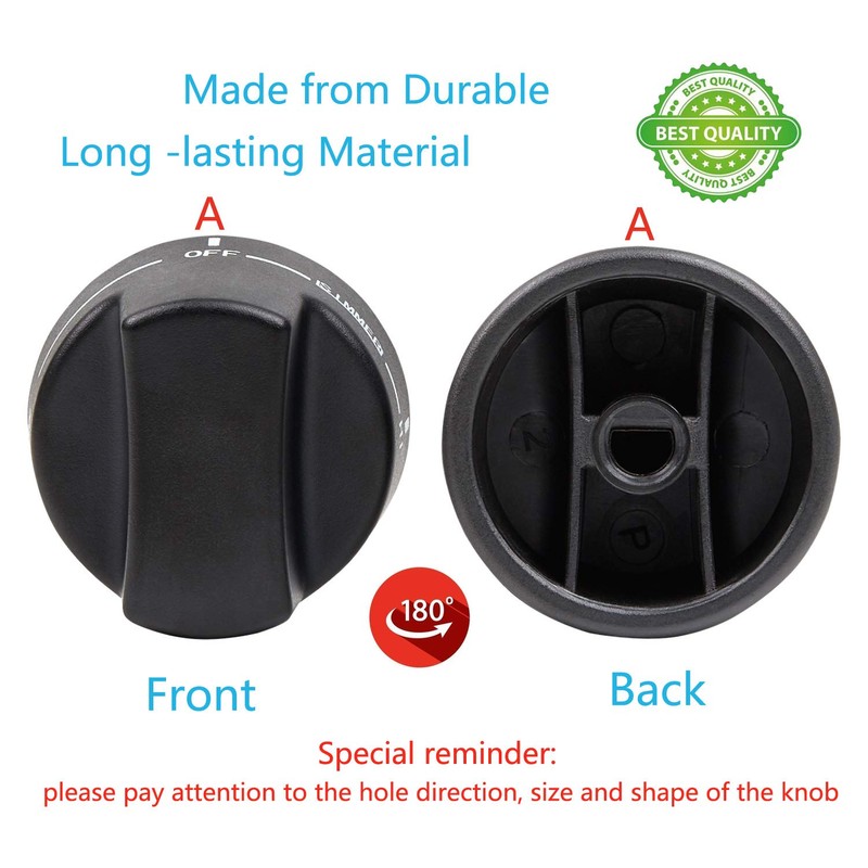 Reyhoar Viking Knob PB010206 VGSC, VGRC, VGRT Top Burner Replacement