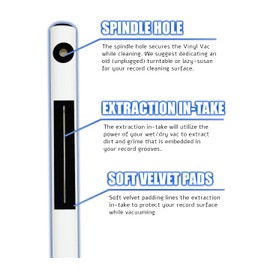 Vinyl Vac 33 & Vinyl Vac 33 Combo Replacement Pad Kit Bundles (Pad Bundle 3 (6 Pairs + Cleaner))