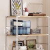 alavisxf xx CD Storage Rack, Upgrade 2 Pack Stackable ABS