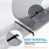 Air Jade Clip Fixed Hooks for Plastic Mesh Gutter Guards,