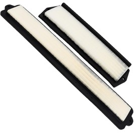Chuuparts 6677983 6678207 Cabin Air Filter Set Compatible with Bobcat A220 A300 763 773 863 873 S150 S160 S175 S185 S205 Skid Steer Loaders T110 T140 T180 T190 T200 Track Loaders