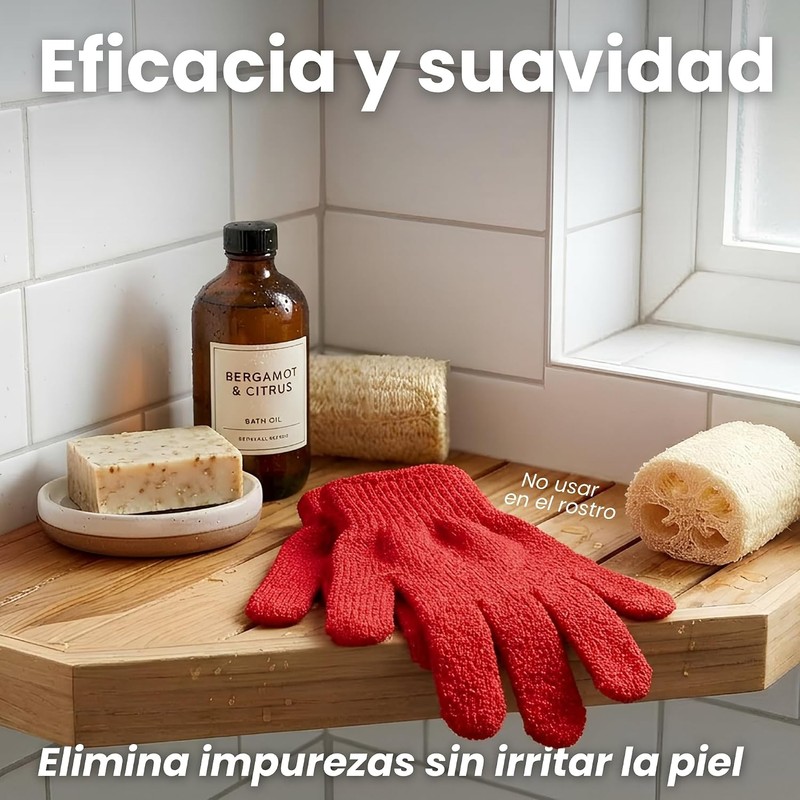 Guantes Exfoliantes para Baño Triko - Set de 10 Pares