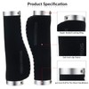 ROCKBROS Bicycle Grips Ergonomic Non-Slip Handlebar Grips Lock-On Design MTB