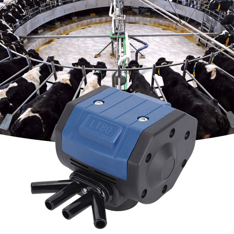 Universal 4 Outlets Milking Machine Air Pneumatic Pulsator for Cattle