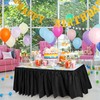 DecorRack 6 Table Skirts, 29 in x 14 ft Each,
