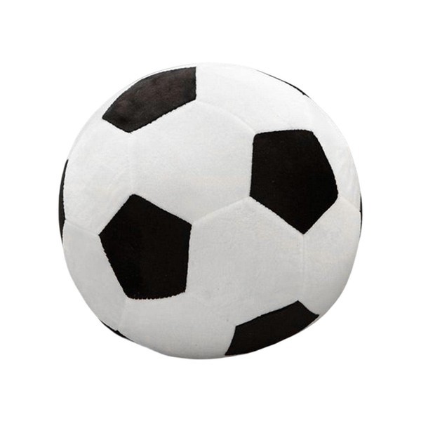 Plush Football Toy, Fluffy Stuffed Soccer Ball Toy, Soft Plush Football Pillow, Sports Ball Soccer Gift for Kids Children