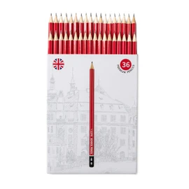 12PA 36 HB Pencils for Children | Pencils for School | Kids Writing Pencils | Hexagonal | Wood Cased | Everyday Office use (Black Lead, 36)