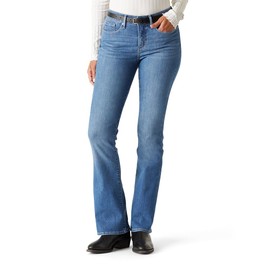 Levi Strauss Signature Gold Women's Totally Shaping Bootcut Jeans Mid-Rise Stretch Denim (Also Available in Plus), (New) Out of Town, 14 Regular
