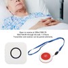 Wireless Caregiver Pager 4 Level Volume Waterproof SOS Alert Button