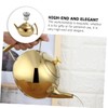 Gatuida Elegant Stainless Steel Teapot Tea Sets for Women Tea