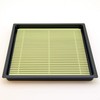 Soba Noodles Udon Noodles Dish Deep Type Square 7.67×7.67 inch,Japanese