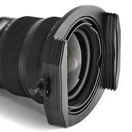 KANI 808219 HT100 III 100mm Wide Square Filter Holder for Nikon Z 0.6 - 0.9 inches (14 - 24 mm) f/2.8 S - Fits Up to 2 Square Filters, Storage Case Included, Aluminum