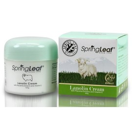 Spring Leaf Lanolin Cream with Placenta Extracts and Vitamin E 100g