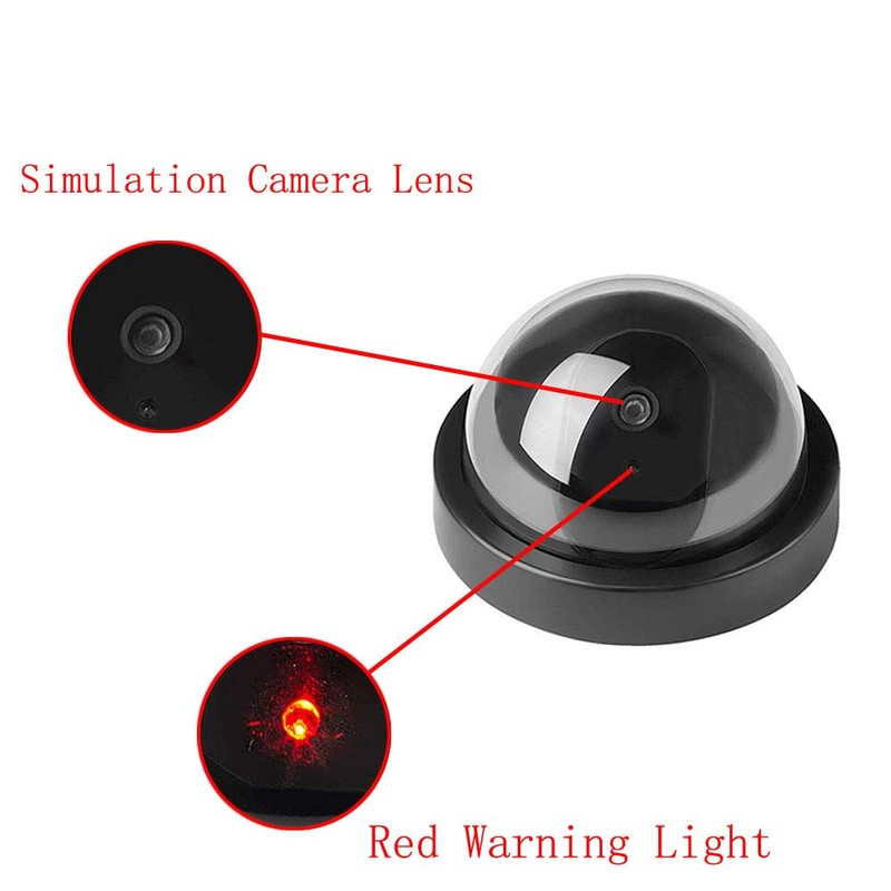 ELEAR™ Black Dome Fake Dummy Security CCTV Camera Waterproof IR