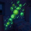 Evergreen Goods Glow in the Dark Solar System Stickers, Bright