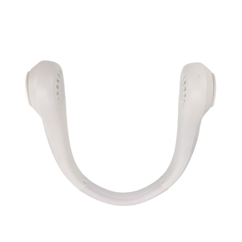 Portable Neck Fan Leafless Hands Free Quiet Lightweight USB Charging