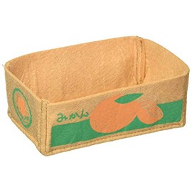 SAN-EI Original Plush Cat Apple, Mandarin Box, For 2 People, W 4.7 x D 3.1 x H 1.8 inches (12 x 8 x 4.5 cm), Animal