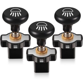 HESTYA 3 Pieces Push Pull Light Switch for Golf Cart Push Pull Style Headlight Switch Headlight Button for Club Car Compatible with EZGO, Yamaha