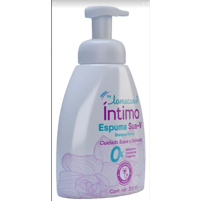 LOMECAN 2pack Lomecan Espuma 0% Alergenos 0% Colorantes 0% Fragancia