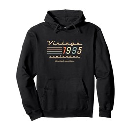 30th Birthday Gifts For Men September 1995 30 Year Old Bday Pullover Hoodie