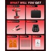 Sakertool Portable Welding Machine Electric: IGBT Handheld Welder with 5