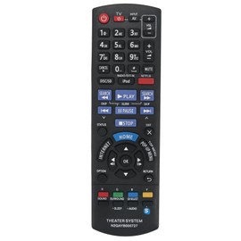 AULCMEET N2QAYB000727 Replacement Remote Control Compatible with Panasonic 4K Theater System SC-BTT190 SC-BTT195 SC-BTT196 SC-BTT490 SC-BTT490EBK SC-BTT490CP SA-BTT190