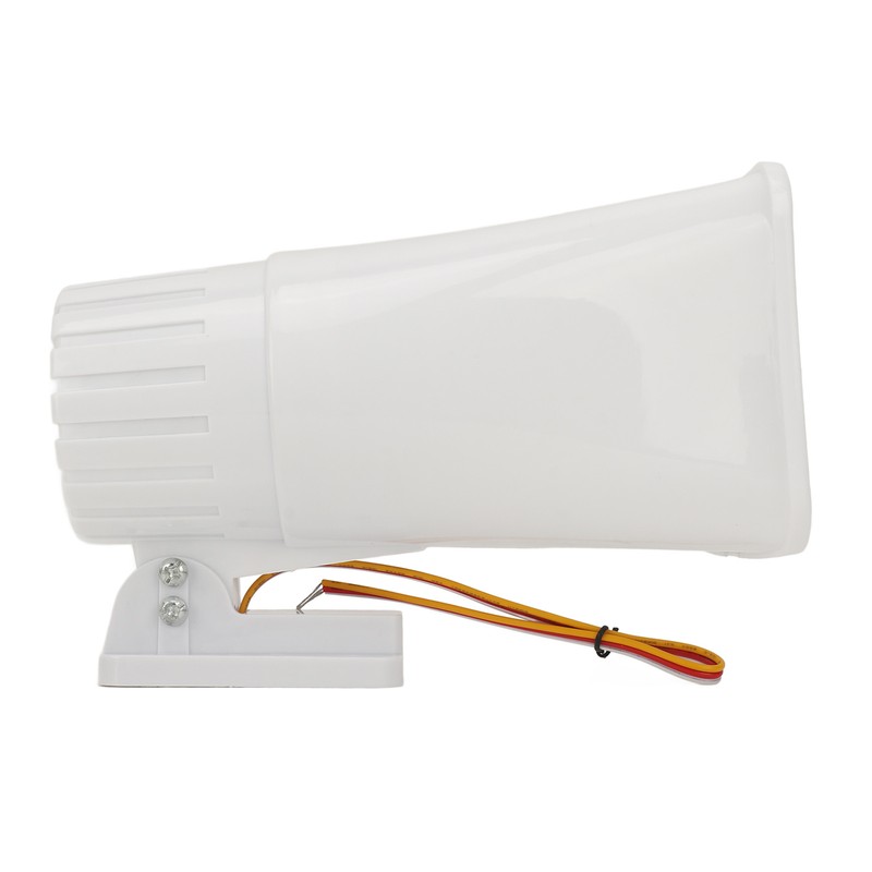 Electric Security Ring Siren Dual Tone Wired Alarm Siren Horn