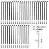 37 Pieces Spokes 253 mm Spokes Black Frame 2 mm