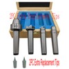 MT2 Live Center Wood Lathe Drive Spur Cup 4pcs Set