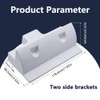 Trisinger Solar Panel Mounting Brackets, PC Corner Bracket Solar Panel