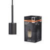 OSRAM Vintage Pendant Light, Dark Grey, Individual Light Scenarios, Stainless