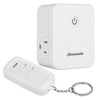 DEWENWILS Indoor Remote Control Outlet, Wireless Remote Light Switch with