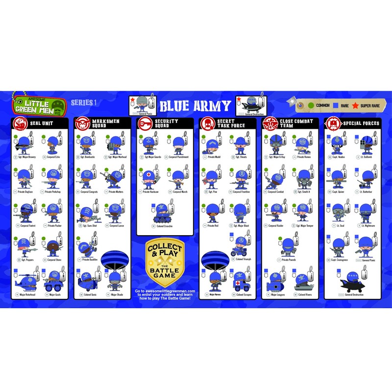 Little Green Men 8 Battle Pack Series 1 Style 4