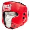 METAL BOXE MB117 Head Guard red red Size:Senior