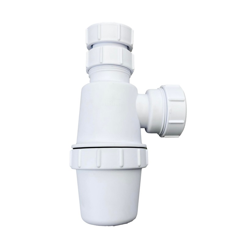 PlumbEZ Telescopic Adjustable Bottle Trap - 32mm (1.1/4") Sink Waste