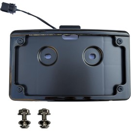 Trybee Curved LED License Plate Frame Combo kit for 2023.5-up CVO & 2024-up Road Glide Street Glide,CVO Road Glide ST (Vivid Black)