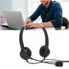 Call Center Headset Adjustable Wired Noise Cancelling Customer Service Headset
