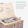 Navaris Sewing Box Sewing Box Sewing Case for Handmade -