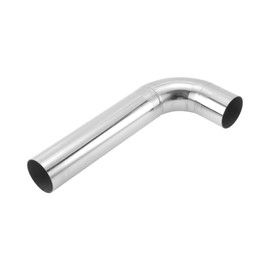 Motoforti 2.25" OD 90 Degree Mandrel Bend Elbow 2.25 Tnch Exhaust Tube Piping 11.8 Inch Length Surface Polishing l Extended Pipe for Welding Stair Handrail HVAC
