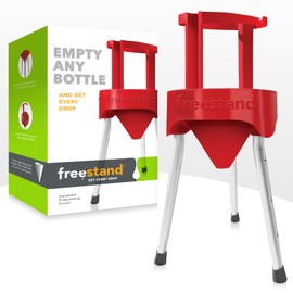 Freestand™ Bottle Emptying Kit – No More Wasted Product – Get Every Last Drop of Shampoo, Conditioner, Facial Cleansers, Moisturizers, Sunscreen, Body Wash, Perfume, Hair Serums, Serums, & More